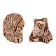 Set of 2 Piece New Mix Wooden Printing Block